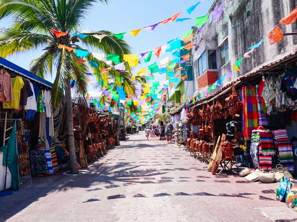 shopping em playa del carmen