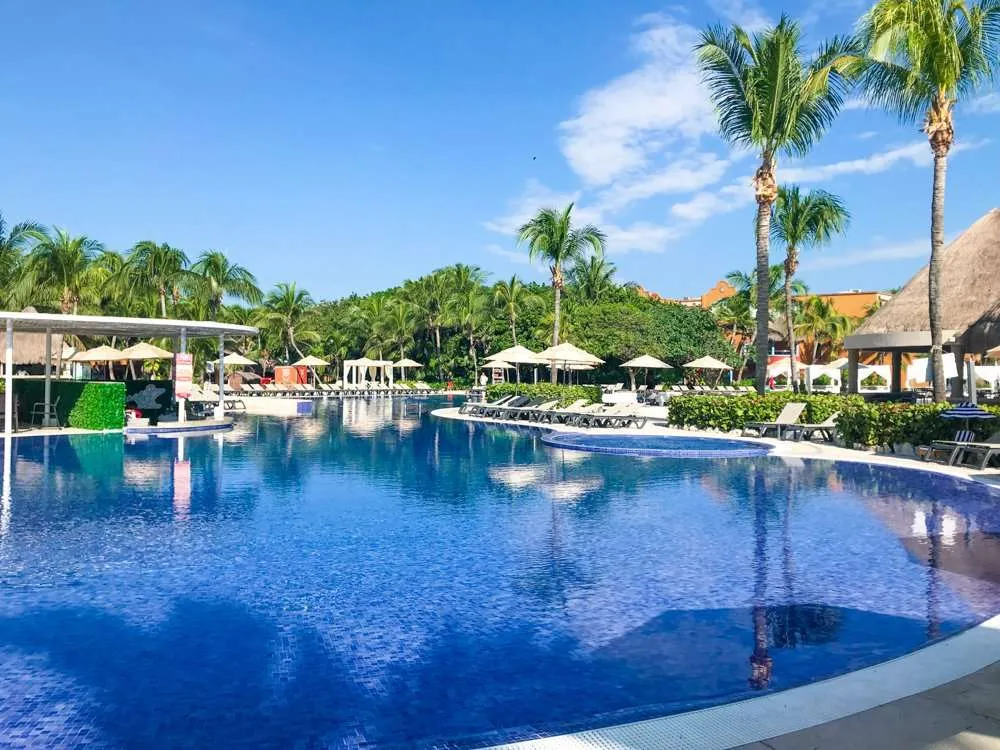 The pool at Catalonia Playa Maroma