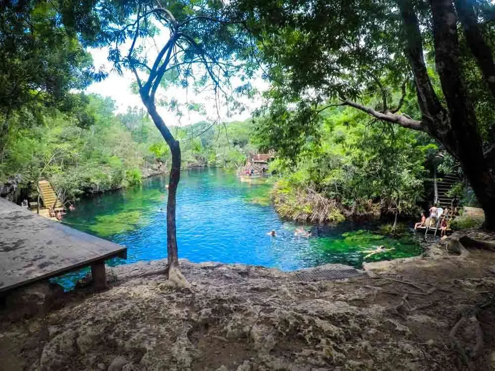 Cenote Ponderosa Playa del Carmen
