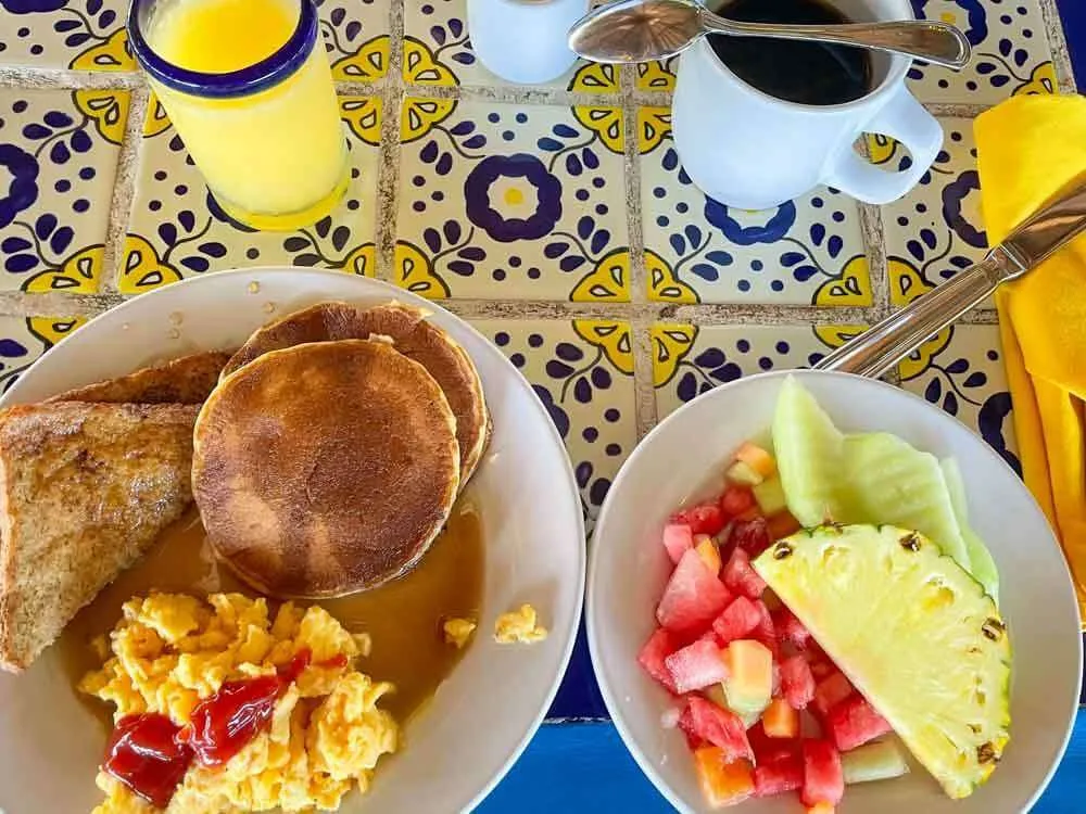Xel Ha Breakfast Buffet