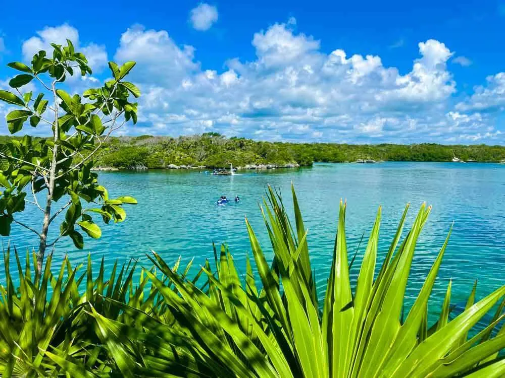 Xel Ha La Caleta Inlet
