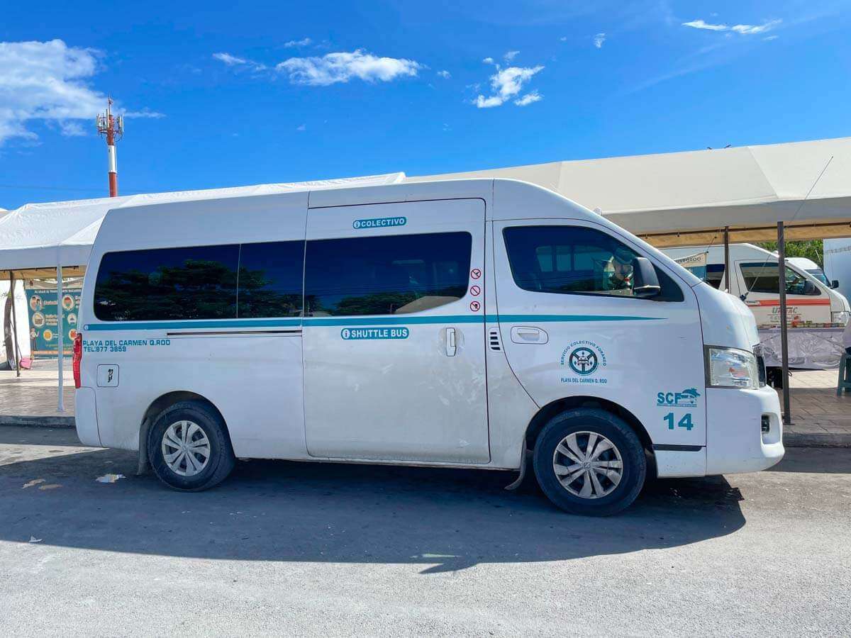 Tulum Colectivo Public Transportation