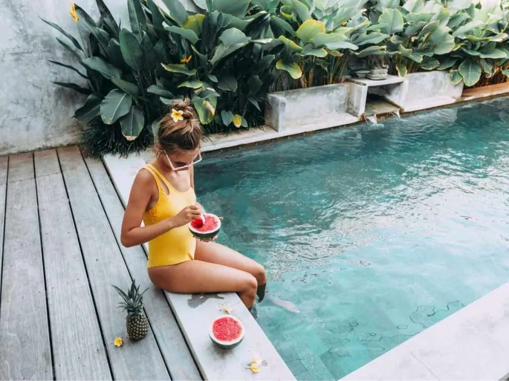 Airbnb Pool in Mexico
