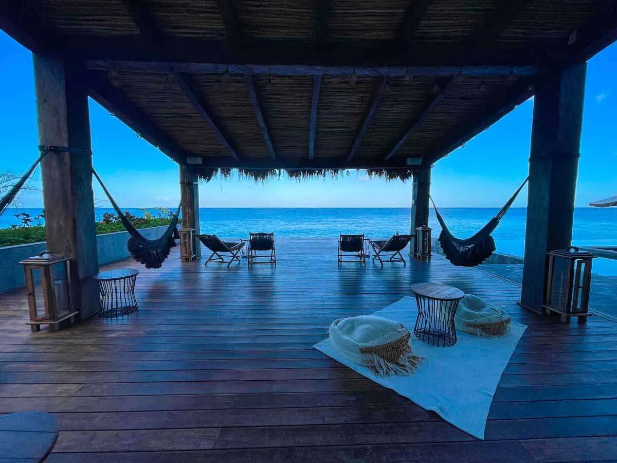 Lounge Area at Hotel B Unique Cozumel Mexico