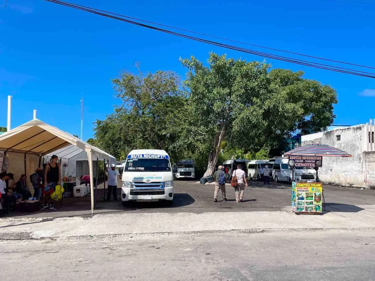 Cancun Colectivo Station in Playa del Carmen