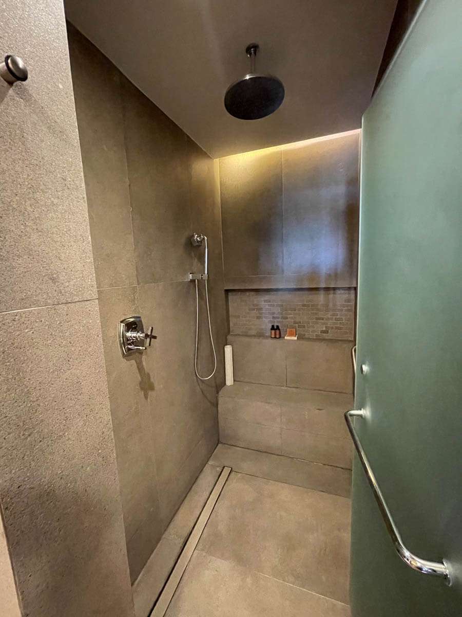 Bathroom Shower of Ocean View Suite