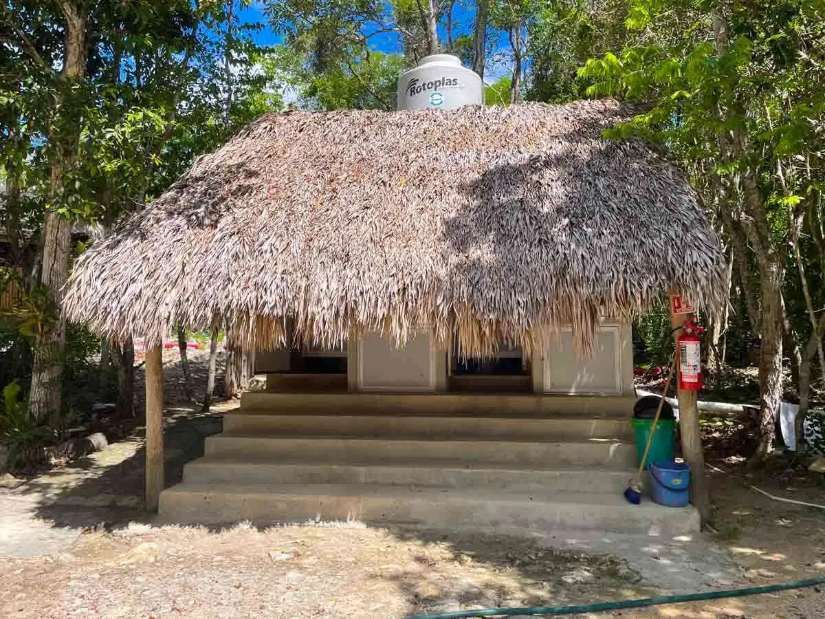 Cenote Taak Bi Ha Bathrooms