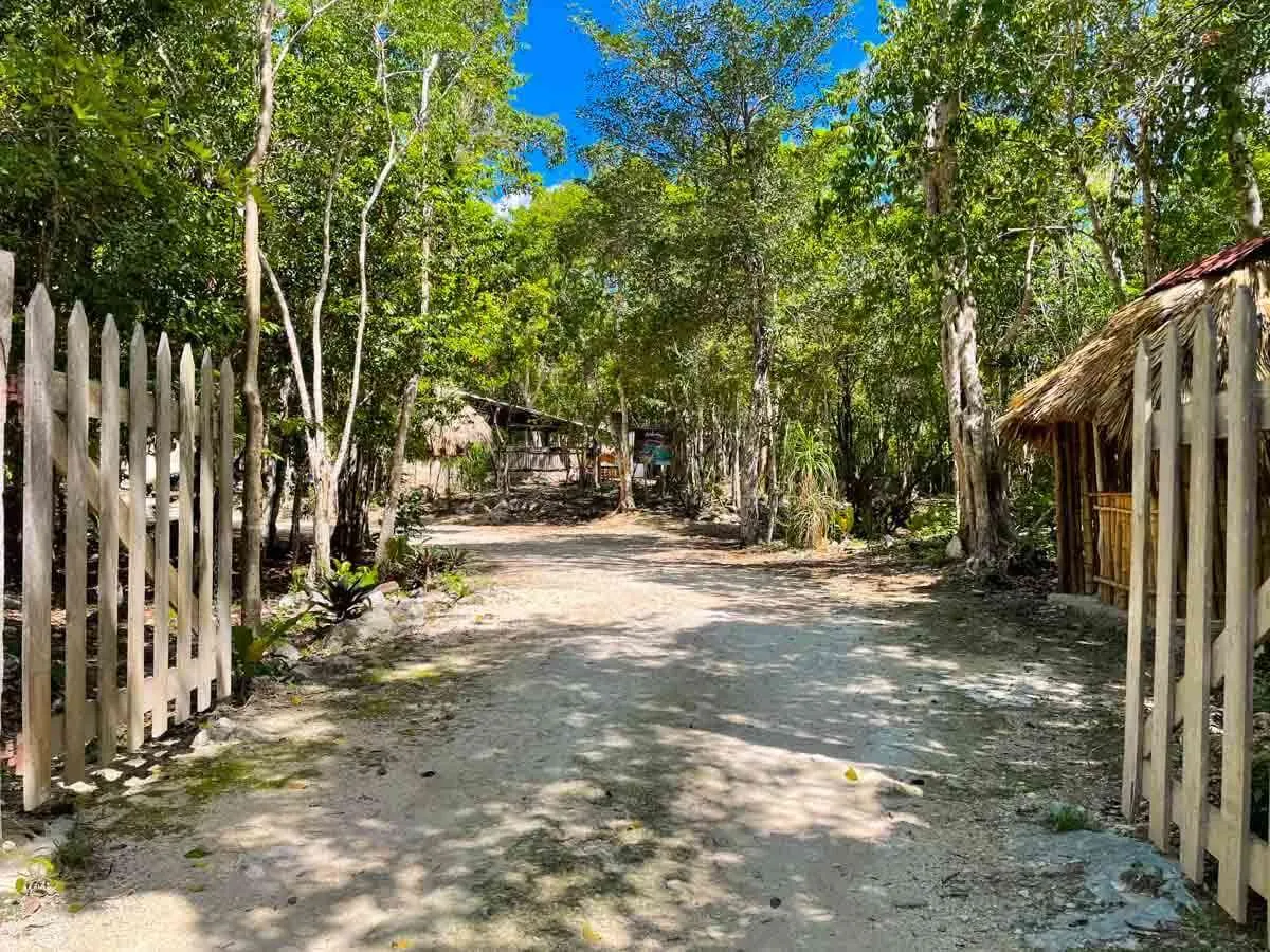Cenote Taak Bi Ha Entrance