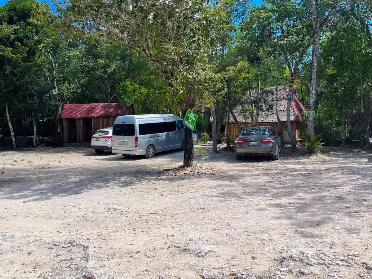 Cenote Taak Bi Ha Parking Lot