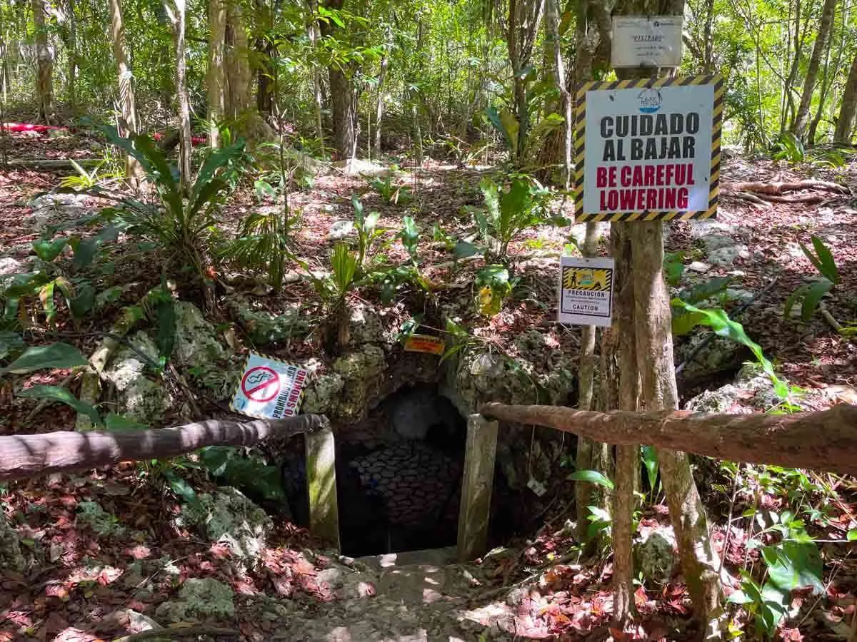 Cenote Taak Bi Ha Hole in the Ground
