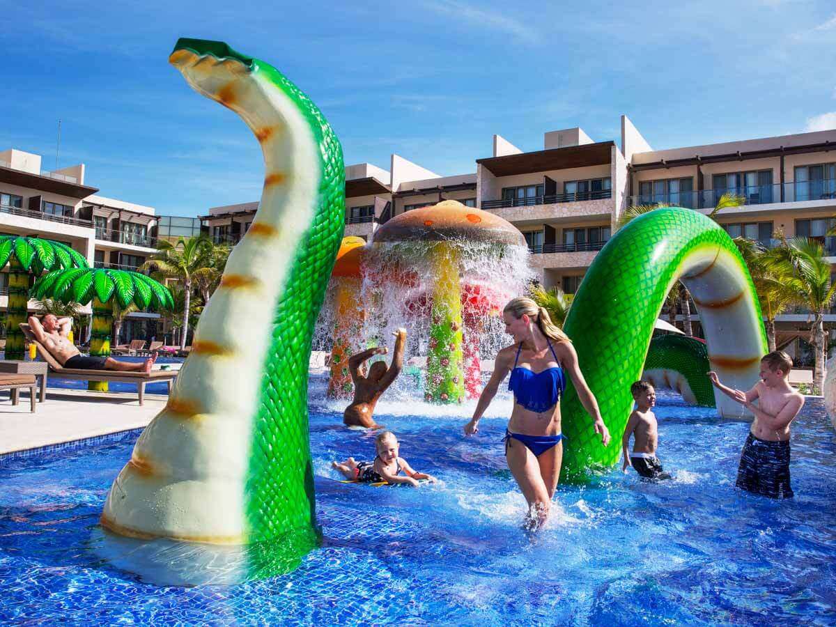Playa del Carmen All Inclusive Family Resorts with Water Park